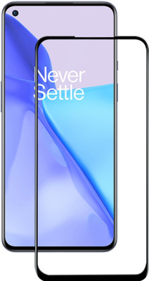 VAlight Edge To Edge Tempered Glass for Oneplus 9RT, OnePlus 9RT 5G, Premium Tempered glass with Self Installation Guide - Wet & Dry wipes,(Pack of 1)