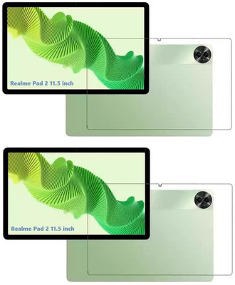 LIKECASE Edge To Edge Tempered Glass for Realme Pad 2 11.5 inch(Pack of 2)