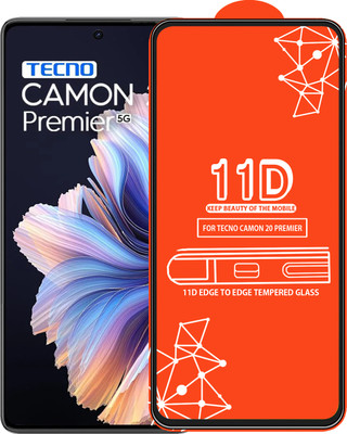 Roxel Edge To Edge Tempered Glass for Tecno Camon 20 Premier(Pack of 1)