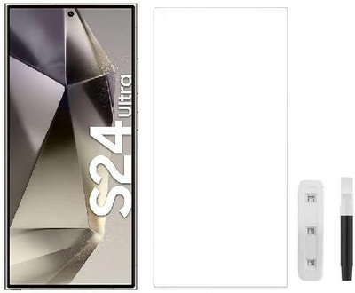 ASVALBUY Edge To Edge Tempered Glass for SAMSUNG Galaxy S24 Ultra 5G(Pack of 1)