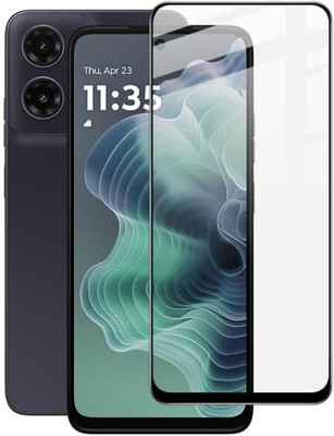 ROYALBASE Edge To Edge Tempered Glass for Moto G35 5G, Motorola G35 5G(Pack of 1)