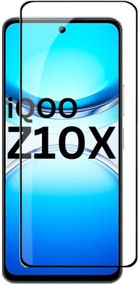 INFINITYWORLD Edge To Edge Tempered Glass for iQOO Z10x 5G(Pack of 1)