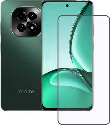 VISHRN Edge To Edge Tempered Glass for realme C63 5G(Pack of 1)