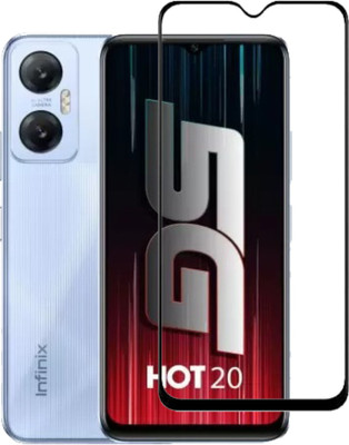 AKSHUD Edge To Edge Tempered Glass for Infinix HOT 20 5G(Pack of 1)