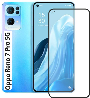 iCopertina Edge To Edge Tempered Glass for Oppo Reno 7 Pro 5G(Pack of 1)