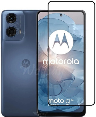 TESPARK Edge To Edge Tempered Glass for Moto G24 Power ,Motorola G24 Power(Pack of 1)