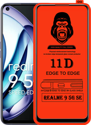 Laxdom Edge To Edge Tempered Glass for REALME 9 5G SE(Pack of 1)