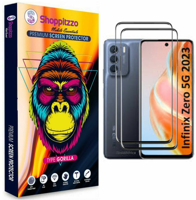 Shoppitzzo Edge To Edge Tempered Glass for infinix Zero 5G|infinix Zero 5G 2023**DuraGlass**Millitary Grade-Anti Explosion-Tempered Glass/Full Screen Coverage-Edge to Edge/9H Hardness/With Easy Installation Kit(Pack of 2) Shoppitzzo Edge To Edge Tempered Glass for infinix Zero 5G|infinix Zero 5G 2023**DuraGlass**Millitary Grade-Anti Explosion-Tempered Glass/Full Screen Coverage-Edge to Edge/9H Hardness/With Easy Installation Kit(Pack of 2)