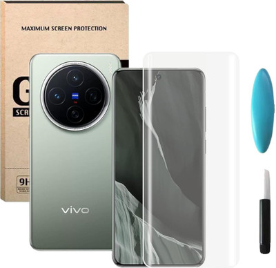 EASYBIZZ Edge To Edge Tempered Glass for Vivo X200 Pro(Pack of 1)