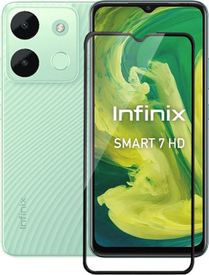 Flipkart SmartBuy Edge To Edge Tempered Glass for Infinix Smart 7 HD(Pack of 1)
