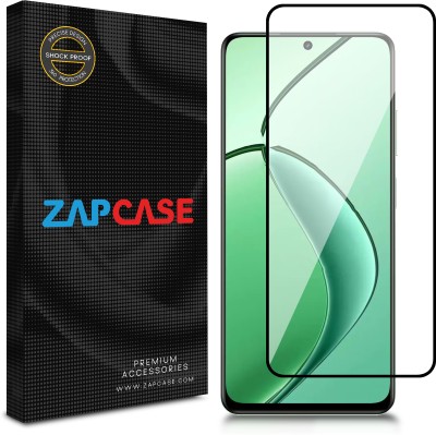 Zapcase Edge To Edge Tempered Glass for Realme C65 5G(Pack of 1)