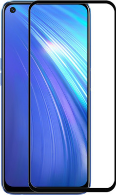 SRT Edge To Edge Tempered Glass for Realme 6i(Pack of 1)