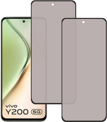 SPRITZEN Edge To Edge Tempered Glass for Vivo Y200 5G, Matt(Pack of 2)