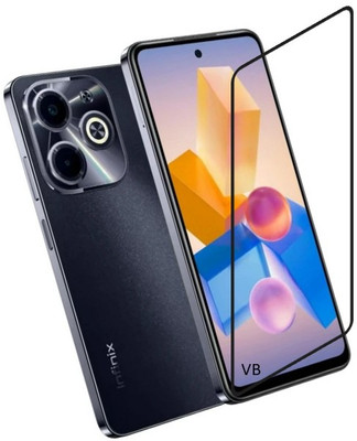 VISHRN CASES Edge To Edge Tempered Glass for Infinix HOT 40i(Pack of 1)
