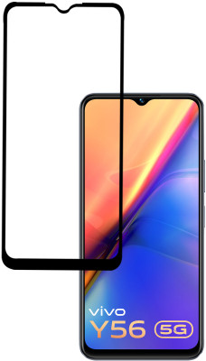 HUPSHY Edge To Edge Tempered Glass for Vivo Y56 5G(Pack of 1)