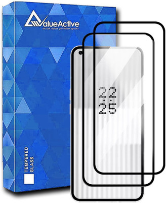 Valueactive Edge To Edge Tempered Glass for Valueactive Edge To Edge Tempered Glass for Nothing Phone 1 Tempered Glass Screen Protector HD Quality OG Perfect Fit (2 pcs)(Pack of 2)