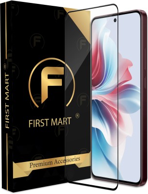 FIRST MART Edge To Edge Tempered Glass for Oppo F25 Pro 5G, Oppo F25Pro 5G, Oppo F25 Pro, F25 Pro 5G(Pack of 1)