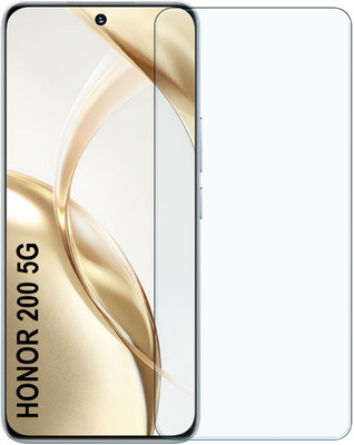 iKare Edge To Edge Tempered Glass for Honor 200 5G(Pack of 1)