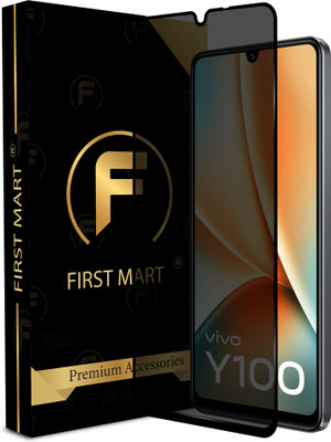 FIRST MART Edge To Edge Tempered Glass for Vivo Y100 5G, Vivo Y100A, Vivo T2 5G, iQOO Z7s 5G, iQOO Z7 5G(Pack of 1)