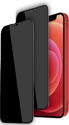 Maxpro Edge To Edge Tempered Glass for Apple iPhone 12 Mini Privacy Screen Protector(Pack of 2)