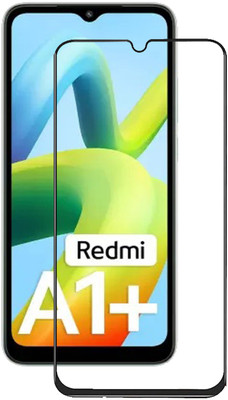NKCASE Edge To Edge Tempered Glass for Redmi A1+,Redmi A1 Plus,Mi A1+,Mi A1 Plus(Pack of 1)