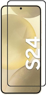 EITANSHA CREATION Edge To Edge Tempered Glass for Samsung Galaxy S24, Samsung Galaxy S24 5G(Pack of 1)
