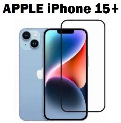 LIKEDESIGN Edge To Edge Tempered Glass for APPLE iPhone 15 Plus, iPhone 15 Plus(Pack of 1)