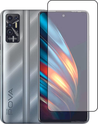 Palio Edge To Edge Tempered Glass for Tecno Pova 2, Tecno Pova2, TecnoPova2(Pack of 1)