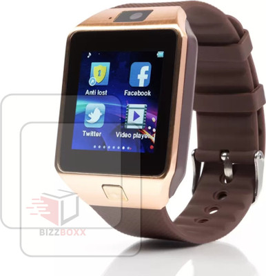 BizzBoxx Edge To Edge Tempered Glass for Dz09 Smartwatch [Screen Guard Only]_11(Pack of 2)