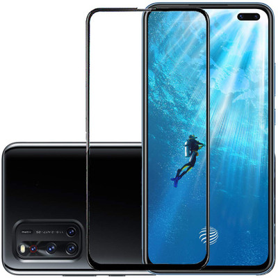 KARTRAY Edge To Edge Tempered Glass for Vivo V19(Pack of 1)