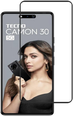 EITANSHA CREATION Edge To Edge Tempered Glass for Tecno Camon 30 5G, Tecno Camon 30(Pack of 1)