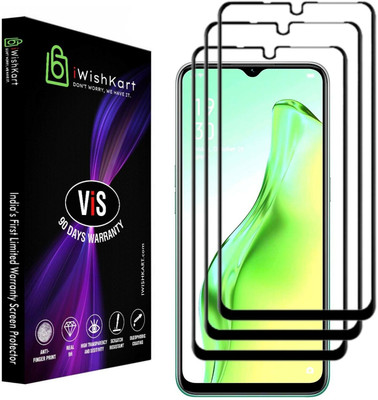 iWishKart Edge To Edge Tempered Glass for IQOO Z6 Pro 5G(Pack of 3)