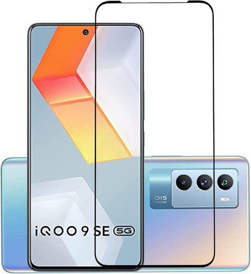 EITANSHA CREATION Edge To Edge Tempered Glass for iQOO 9 SE, Vivo iQOO 9 SE(Pack of 1)