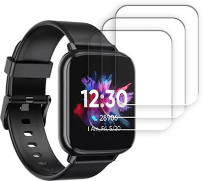 ARBAN Edge To Edge Tempered Glass for DIZO Watch 2 Sports i SMARTWATCH SCREEN GUARD(Pack of 3)