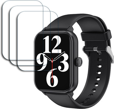 ARBAN Edge To Edge Tempered Glass for DIZO Watch D2 1.91 INCH SMARTWATCH SCREEN GUARD(Pack of 3)