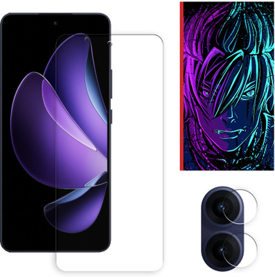ARBAN Edge To Edge Tempered Glass for Oppo Reno13 F 4G Tempered Glass Screen Protector | Anti-Scratch | Edge to Edge Full Coverage | 9H Hardness (1 FRONT SCREEN GUARD + 1 CAMERA LENS PROTECTOR + 1 FREE BACK EMBOSSED SKIN002)(Pack of 1)