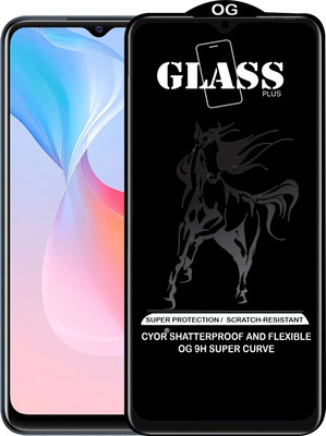 CYOR Edge To Edge Tempered Glass for VIVO Y21E(Pack of 1)