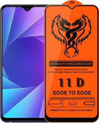 Forego Edge To Edge Tempered Glass for vivo Y91(Pack of 1)