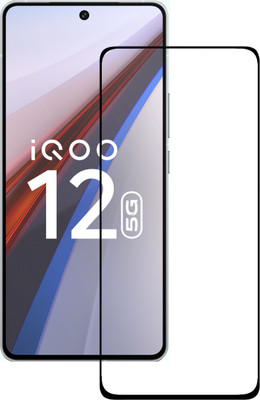 Flipkart SmartBuy Edge To Edge Tempered Glass for IQOO 12 5G Glass(Pack of 1)