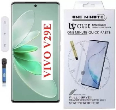 Mukul Edge To Edge Tempered Glass for Tempered Glass Guard for Vivo V29e, Vivo V29e 5G(Pack of 1)