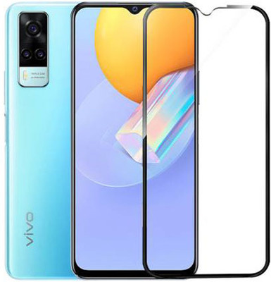 RPSGT Edge To Edge Tempered Glass for Vivo Y31(Pack of 1)