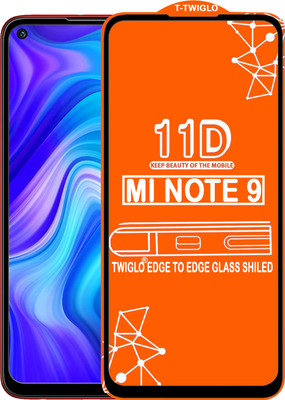 TWIGLO Edge To Edge Tempered Glass for REDMI NOTE 9(Pack of 1)