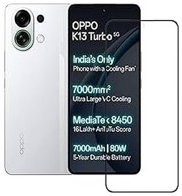 AB PRIME Edge To Edge Tempered Glass for Oppo K13 Turbo 5G, Oppo K13 Turbo(Pack of 1)