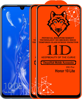 CRodible Edge To Edge Tempered Glass for Honor 10 Lite(Pack of 2)