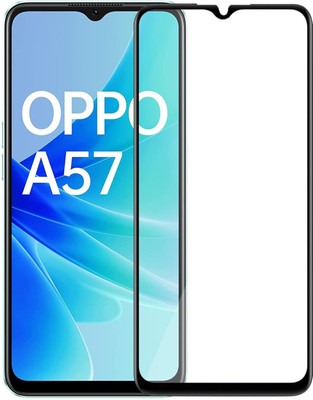 EITANSHA CREATION Edge To Edge Tempered Glass for Oppo A57(Pack of 1)
