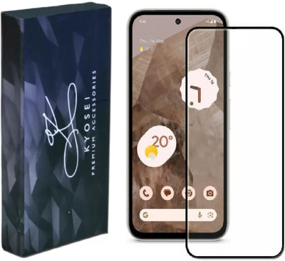 kyosei Edge To Edge Tempered Glass for Google Pixel 8a, Pixel 8a(Pack of 1)