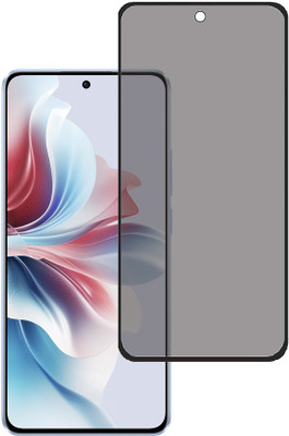 KARTRAY Edge To Edge Tempered Glass for Oppo F25 Pro 5G, Privacy Glass(Pack of 1)