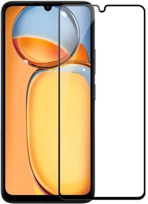Caseline Edge To Edge Tempered Glass for Redmi A4 5G/ POCO C75, Redmi 14C 5G(Pack of 1)