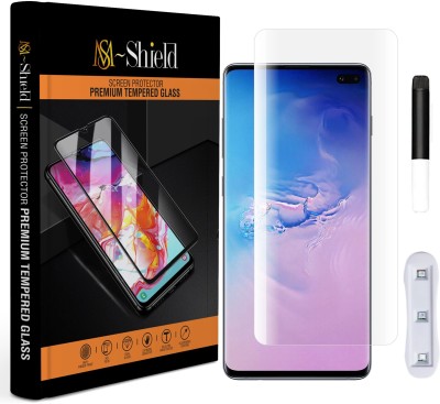 MS-Shield Edge To Edge Tempered Glass for Samsung Galaxy S10 Plus(Pack of 1)