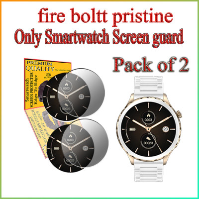 daffin Edge To Edge Tempered Glass for Fire-Boltt Pristine(Pack of 2)